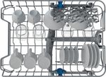 Indesit Lave-vaisselle Encastrable IN2IKE107 Tout intégrable E Rack