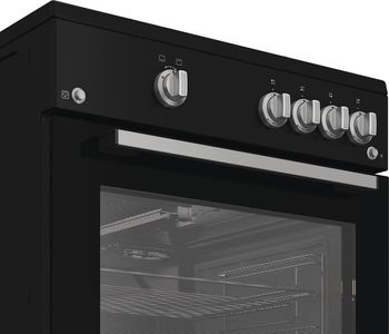 Indesit-Cuisiniere-I6GGKCB-Noir-GAS-Control-panel
