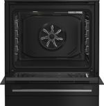 Indesit-Cuisiniere-I6I5PCB3-Noir-Electrique-Frontal-open