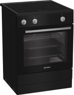 Indesit-Cuisiniere-I6I5PCB3-Noir-Electrique-Perspective