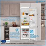 Indesit-Combine-refrigerateur-congelateur-Encastrable-KINH-1271-B4E-White---ARC-P1-2-portes-Lifestyle-detail