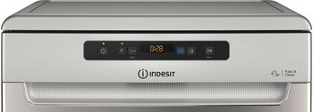 Indesit Lave-vaisselle Pose-libre I3FD654S Pose-libre B Control panel